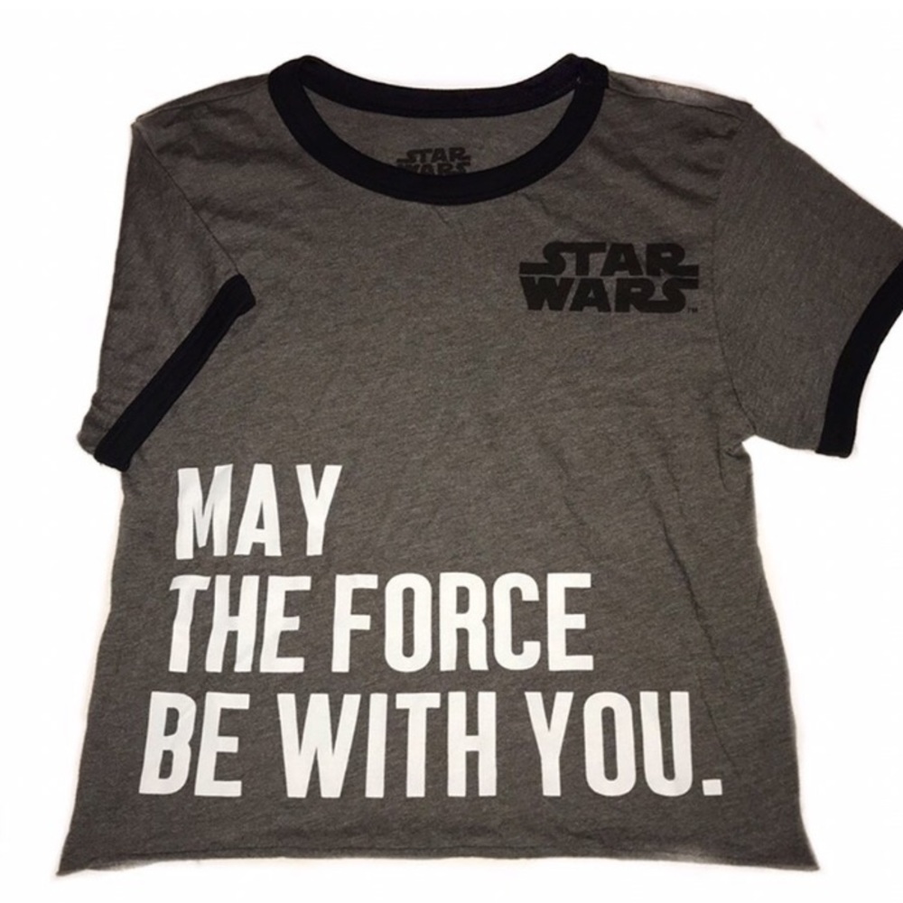 Star Wars Gray crop top - Picture 2 of 3